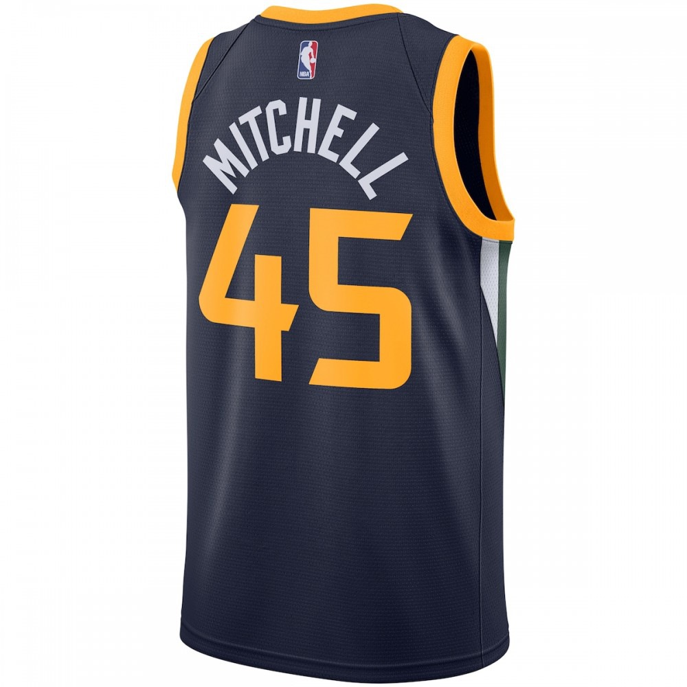 Donovan Mitchell Utah Jazz Replica Swingman Jersey - Icon Edition - Navy-Pro Kit Vault | Brand New 26/27 Sports Jerseys